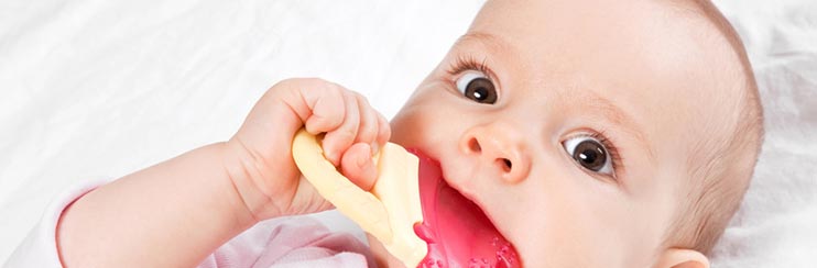 Baby & Zahnen » Ab wann zahnen? Symptome, Anzeichen & Hilfe