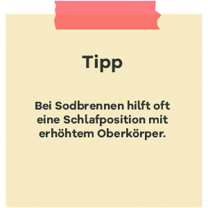 Tipp zur SSW 12: Sodbrennen