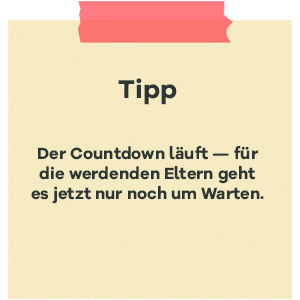 Tipp zur SSW 39: warten